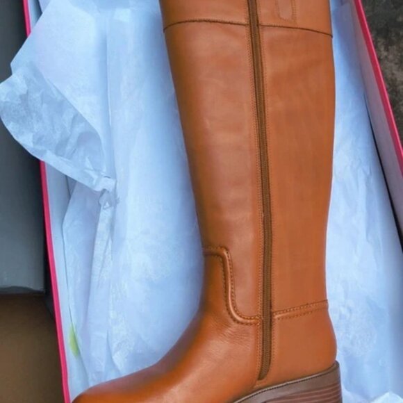 Vince camuto leather Riding boots medium and wide curve - Picture 1 of 3
